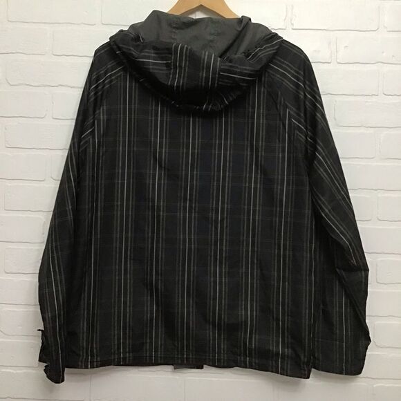 ELEMENT rain coat medium fall jacket splash coat grey green - Picture 2 of 16